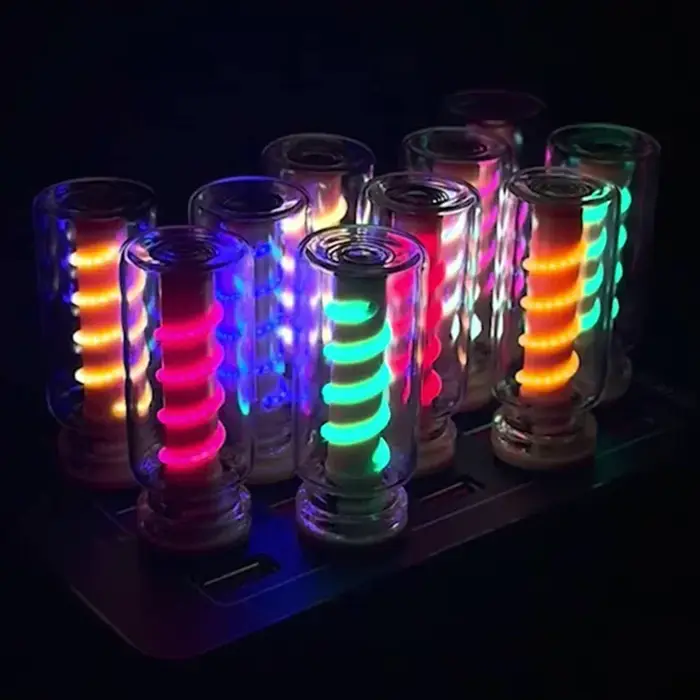 LED spirale Filament lumière à la main bricolage Camping