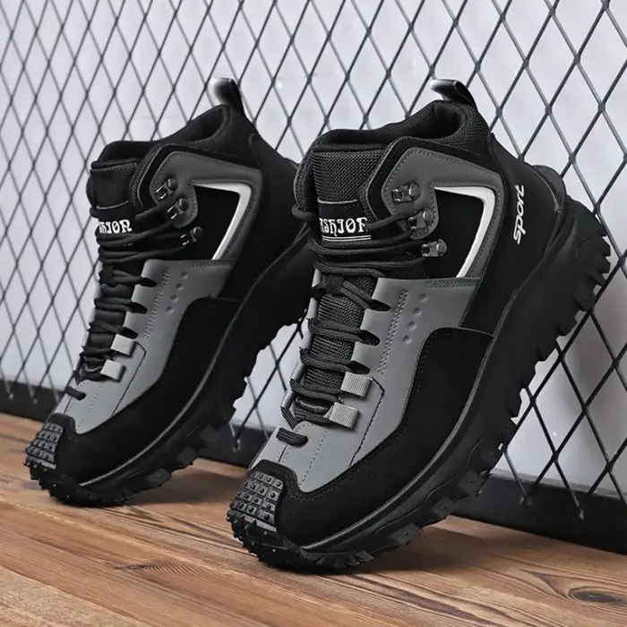 Chaussures de randonnée d'extérieur à tige haute pour hommes