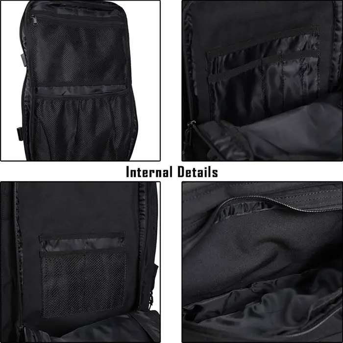 25L 35L 45L sac à dos tactique hommes femmes Sports de plein air voyage salle de sport sac de randonnée Molle militaire Camping chasse survie sac à dos