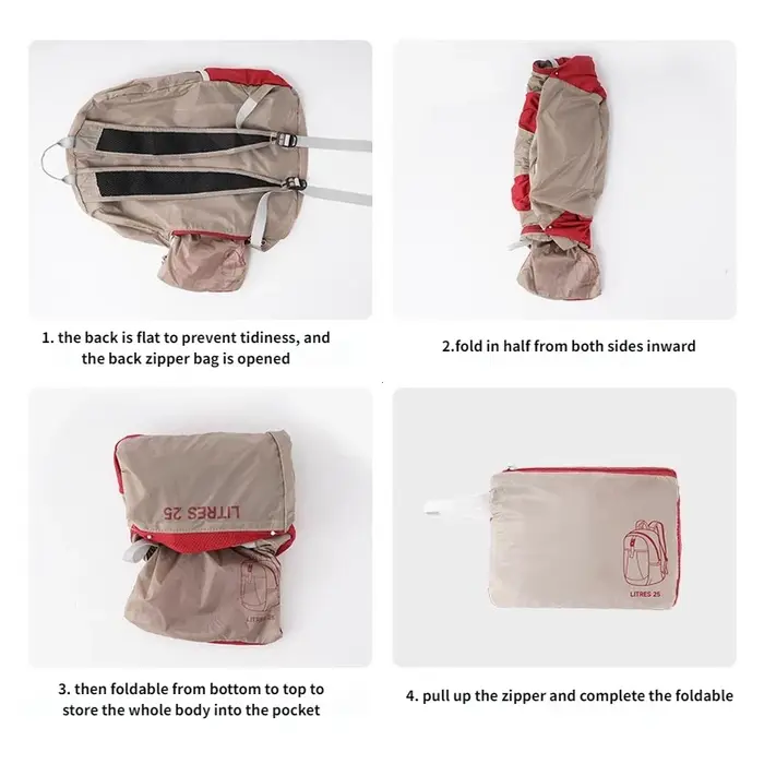 Sac à dos pliable ultraléger
