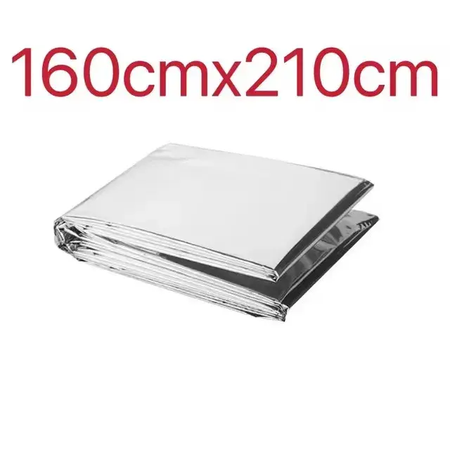 Kit de tente de survie pour 2 personnes, abri d'urgence, Bivy, Tube Mylar, sac de couchage, imperméa