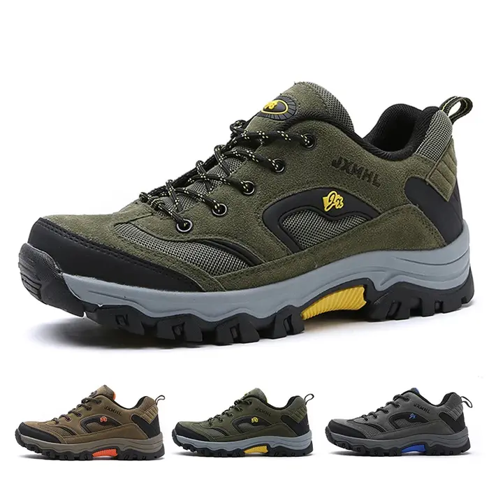 Chaussures de randonnée pour hommes en daim