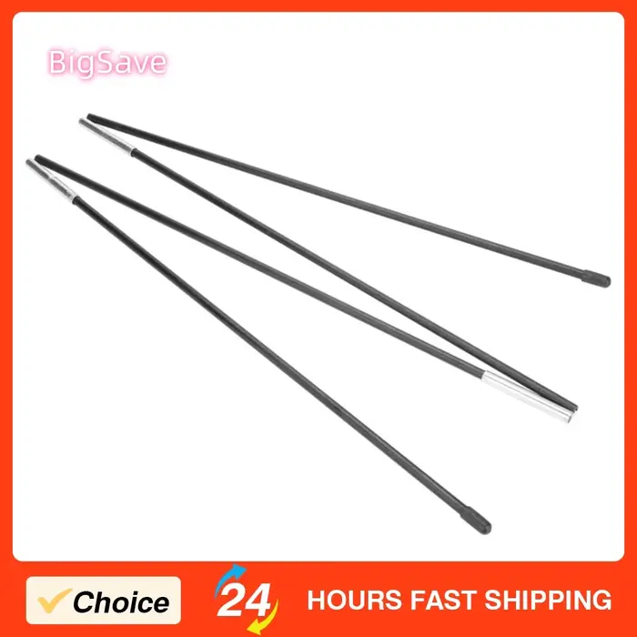 Poteau de Support de tente Double en fibre de verre