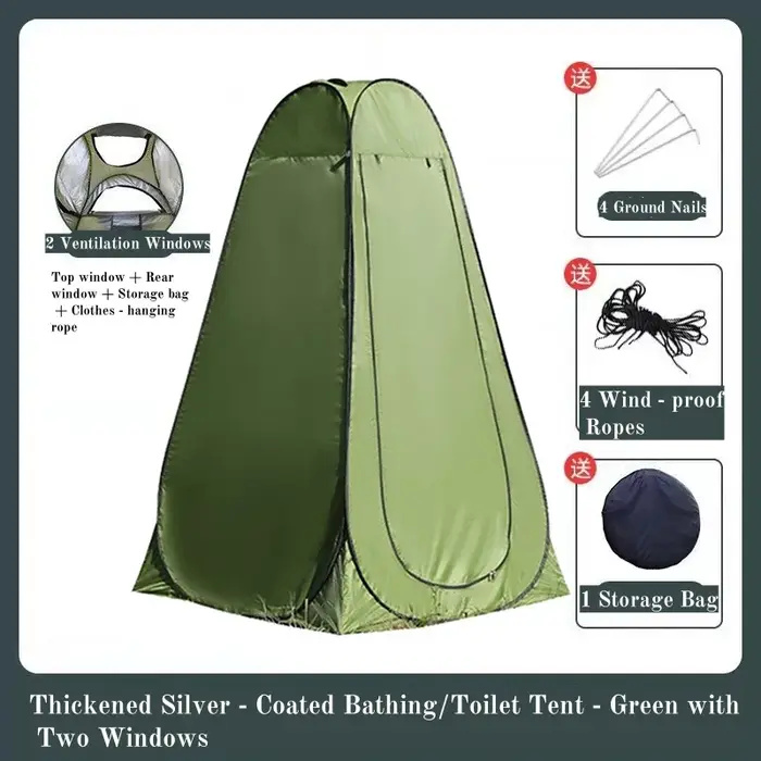 Tente extérieure multifonction : bain de camping portable