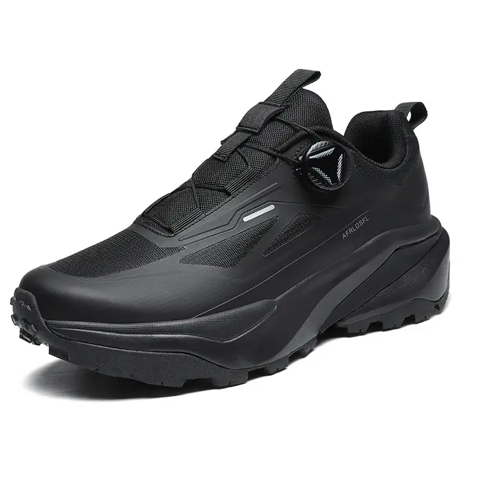 Chaussures de randonnée pour hommes avec boucle rotative, semelle épaisse, amortissante, antidérapan