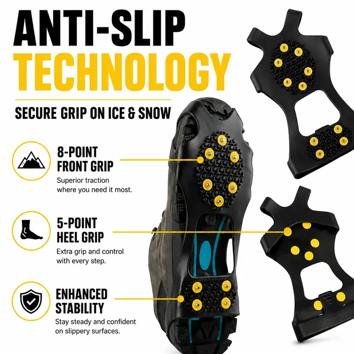 Crampons pour chaussures et bottes