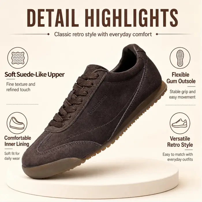 Baasploa – chaussures de marche en cuir pour femmes