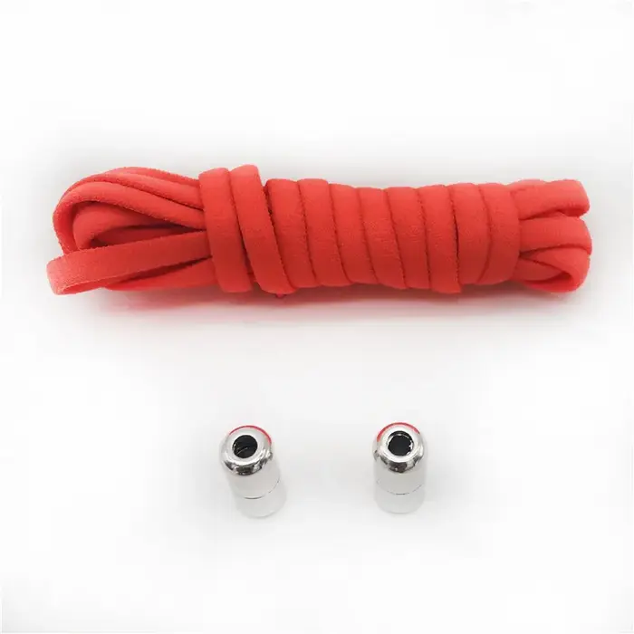 1 paire de lacets de chaussures élastiques demi-cercle sans cravate pour enfants et adultes baskets lacet rapide paresseux lacets de verrouillage en métal corde de chaussure