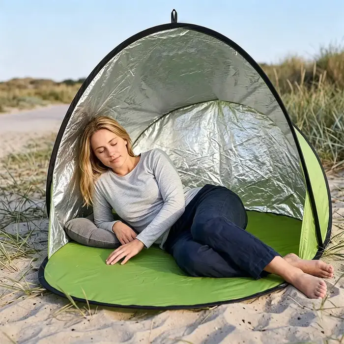 Tente de plage pop-up, protection UV UPF50+
