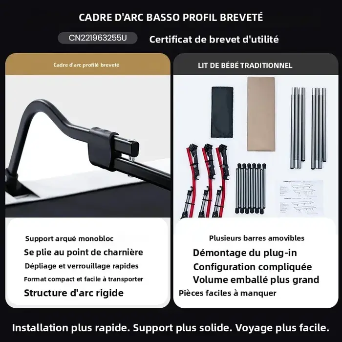 Lit de camping portable WILDYEE