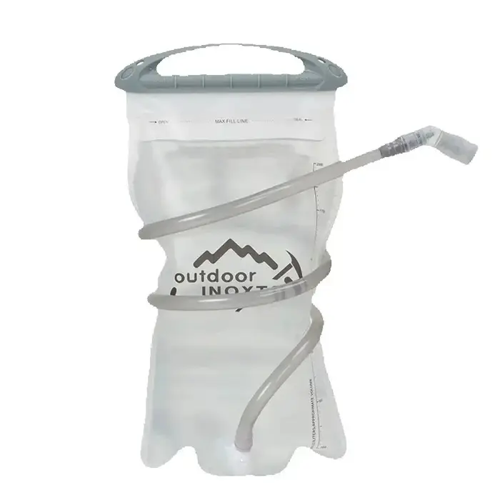 Nouveau 2L Sport vessie vélo hydratation sac à eau Portable paille sac à eau pliable cyclisme randonnée sac à dos petit