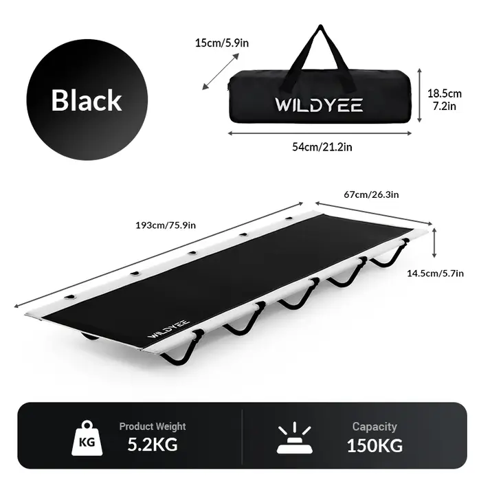 Lit de camping portable WILDYEE