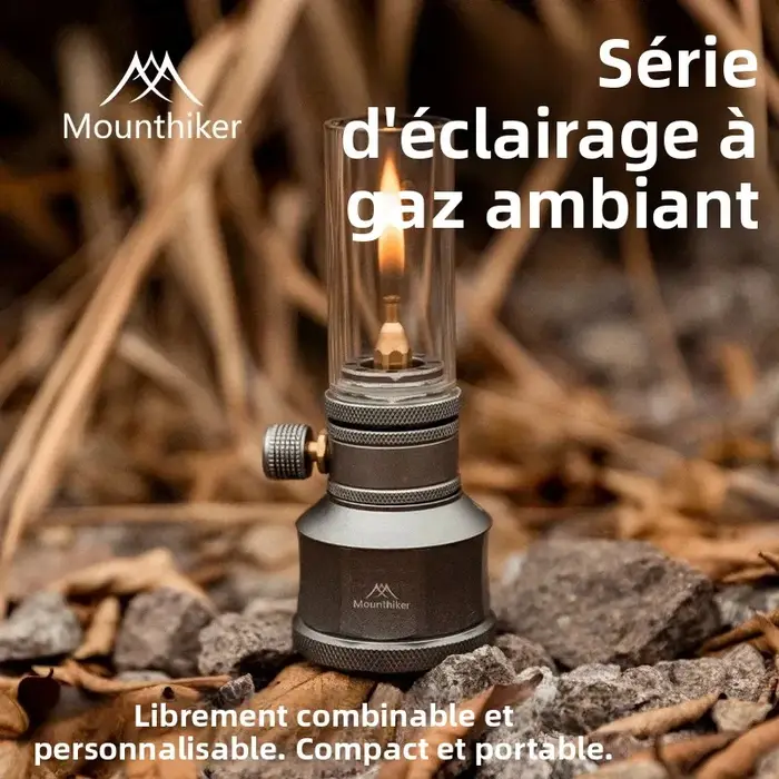 MOUNTAINHIKER Ensemble de lampes à gaz d'extérieur