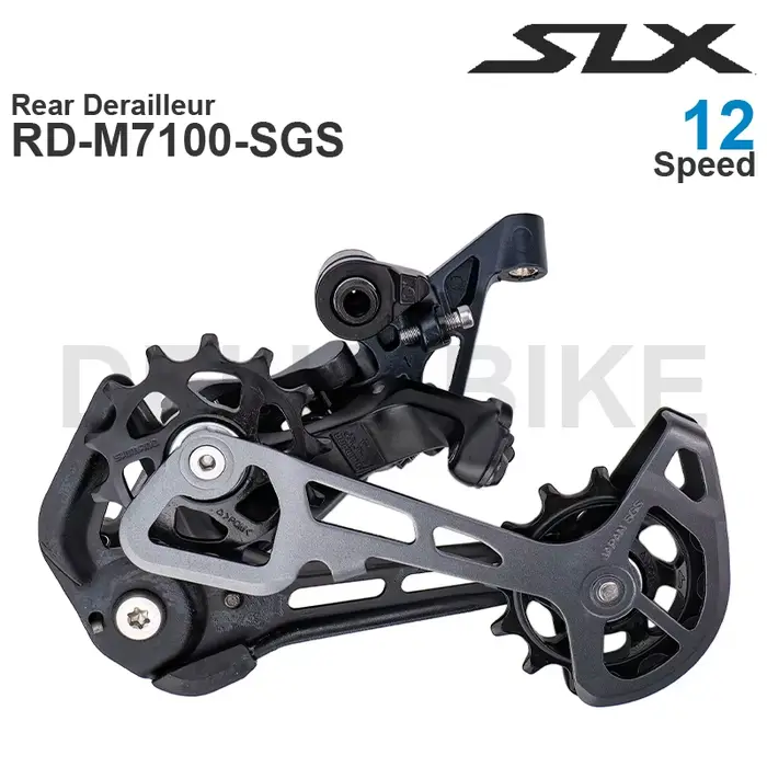 SHIMANO SLX M7100 12v dérailleur arrière RD-M7100-SGS 1x12 vitesses pignon bas 51T pignon supérieur