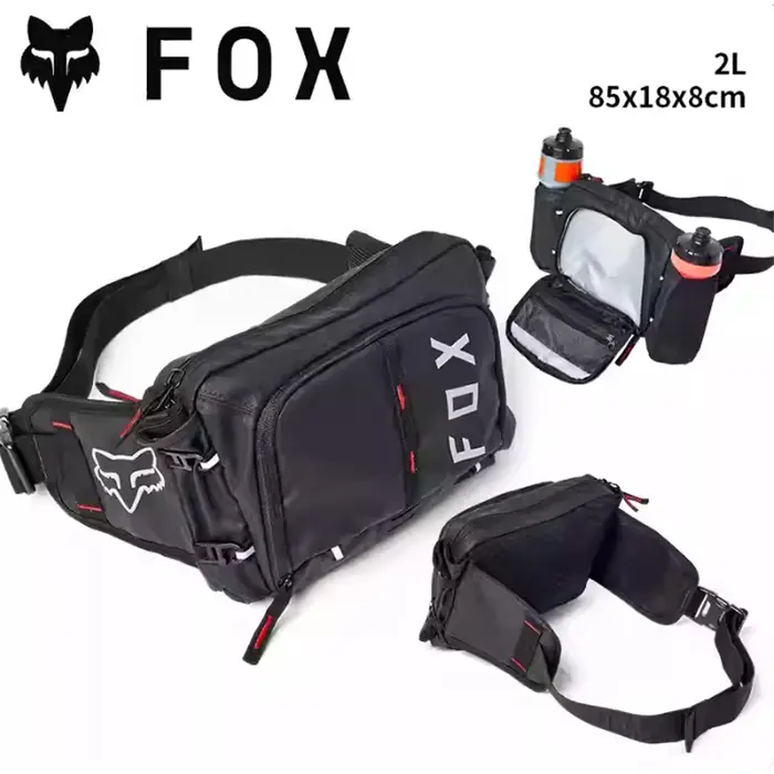 Sac banane standard FOX de 2 L avec deux porte-bouteilles pour VTT et motocross
