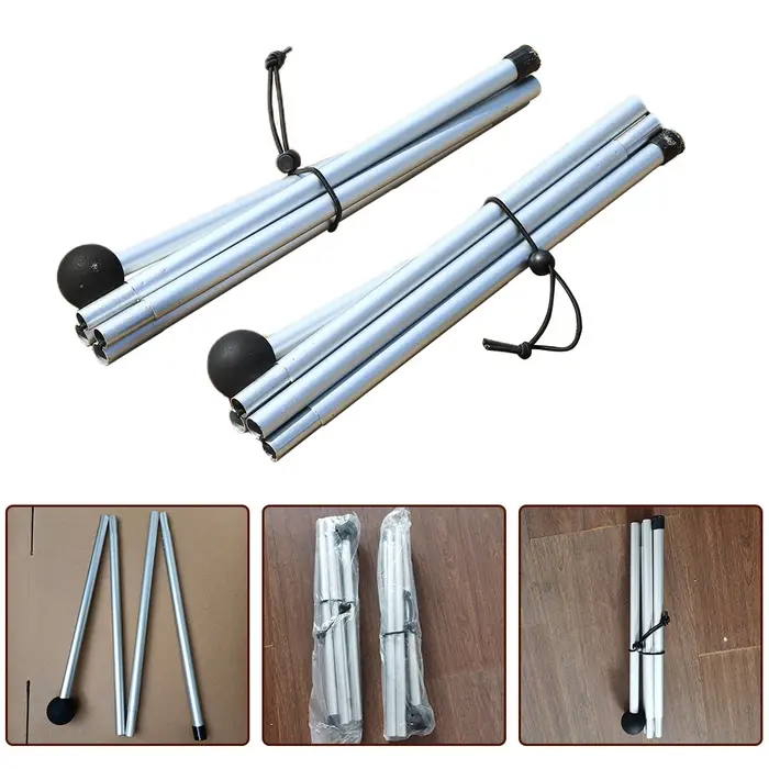 Poteau de tente à auvent de plage pliable de 1.6/2m