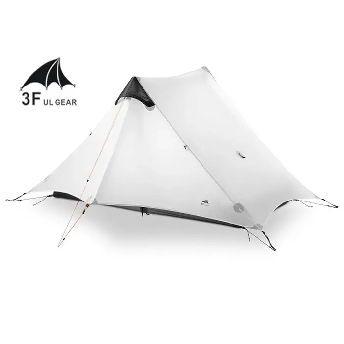 2 3F UL GEAR 2 personnes 1 personne en plein air ultra-léger tente de Camping 3 saisons 4