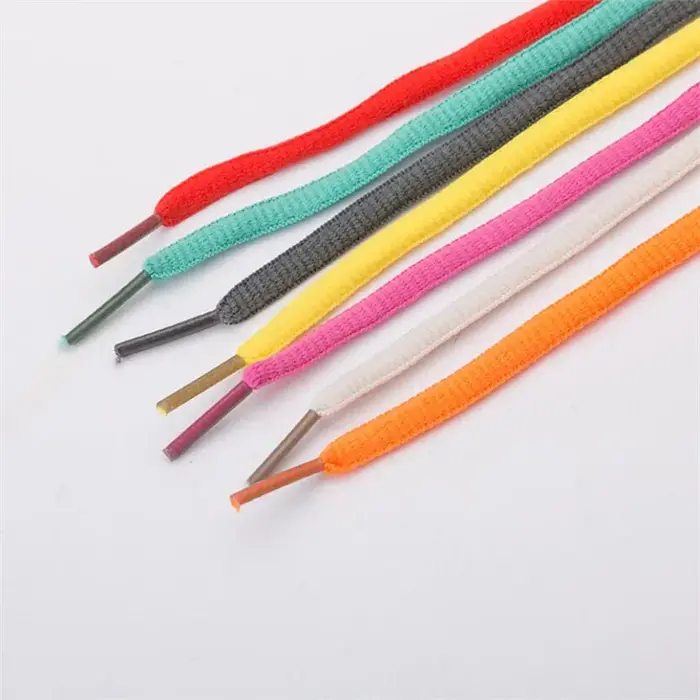 Lacets de chaussures ovales longs de 120CM