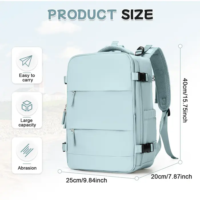 Sac à dos extérieur multifonction sac à dos de voyage de grande capacité pour femmes hommes