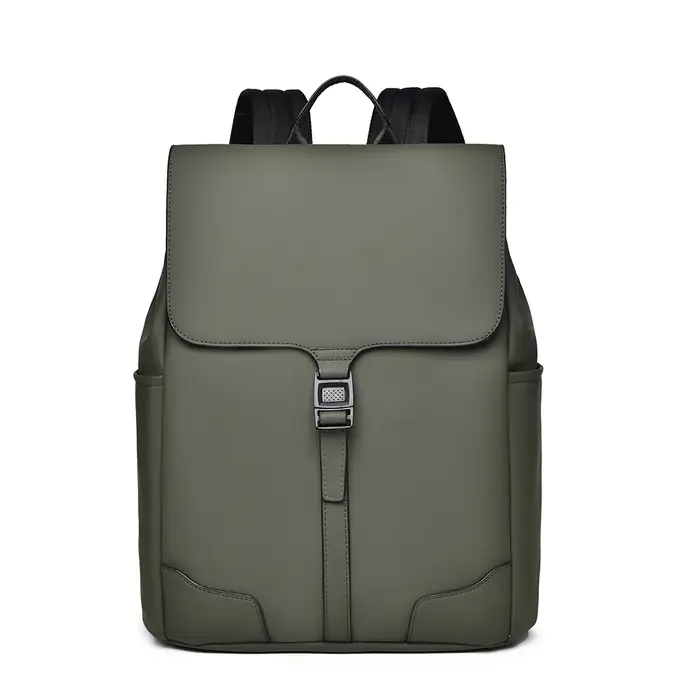 Sac à dos minimaliste vert olive pour hommes