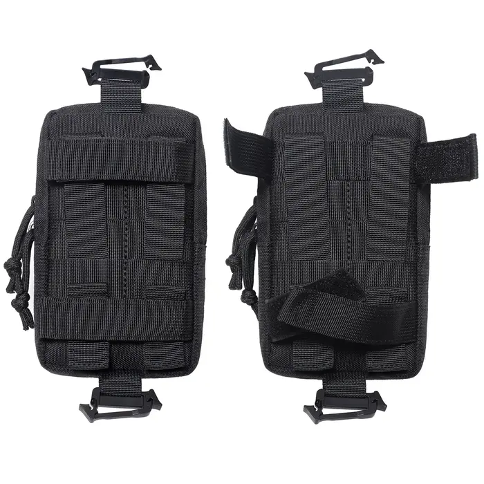 Molle sac à dos sangle sac support pour téléphone Sports de plein air course Camping randonnée chasse accessoires organisateur EDC outil taille pochette