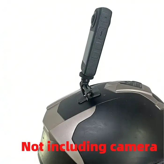 Bras de casque incurvé + autocollant Vlog