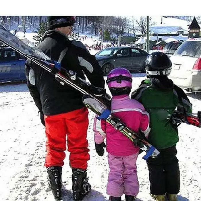 Sangle fixe de Ski en plein air