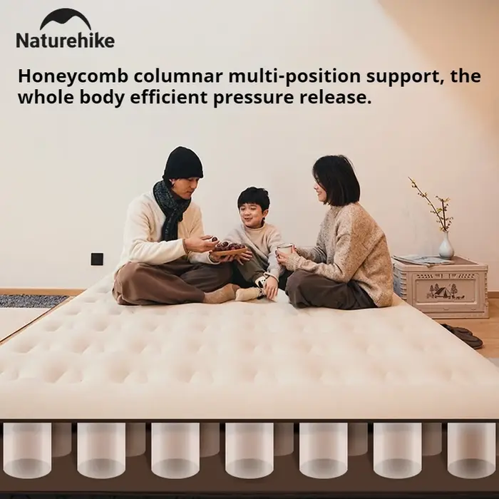 Matelas gonflable Naturehike C25 pour 1/2/3 personnes