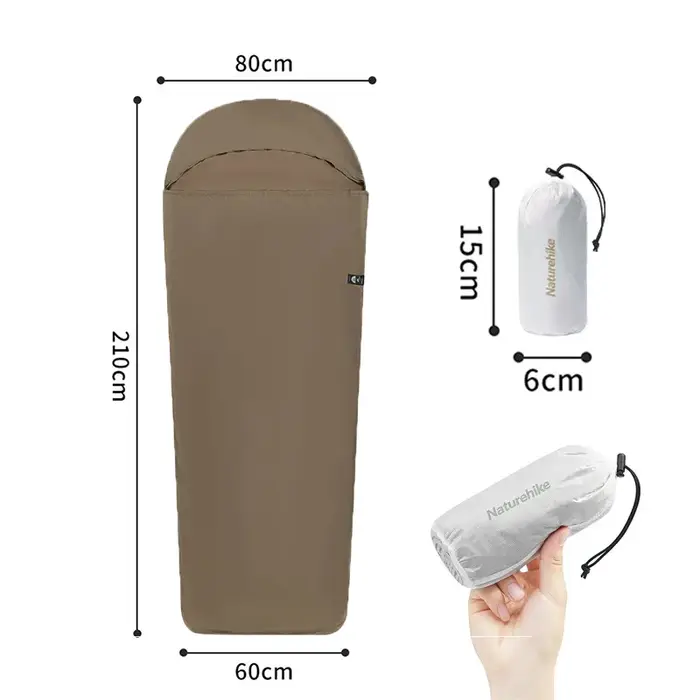 Natureifa-Sac de couchage ultraléger pour camping en plein air