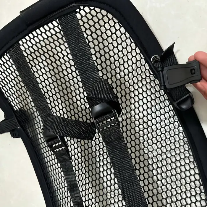 Système d'amortissement pour sac à dos, pour la réduction du poids, la réduction de la transpiration