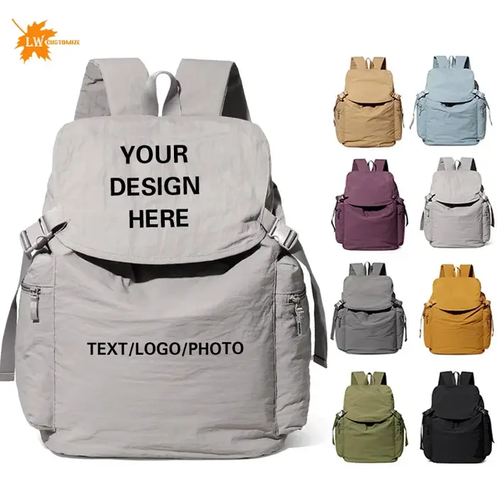 Sac à dos à cordon de serrage avec Logo personnalisé