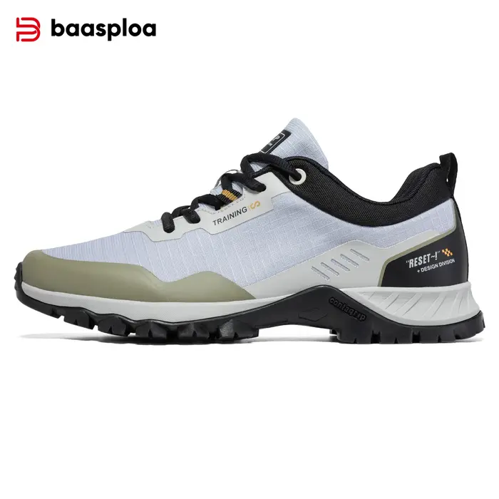 Baasploa-Chaussures de randonnée légères et imperméables pour hommes, baskets coordonnantes pour hom