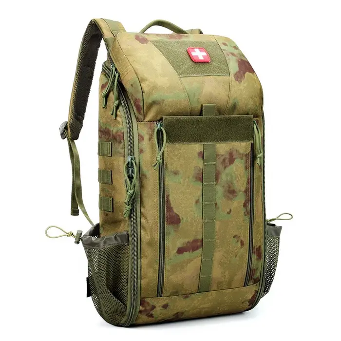 Sac à dos médical tactique d'extérieur, grande capacité, Camping, alpinisme, sac d'urgence, sac de r