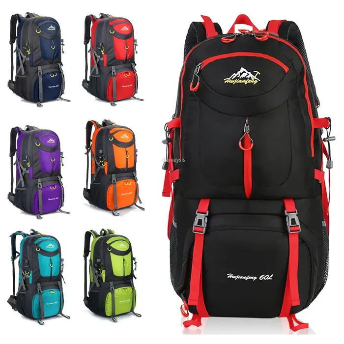 Nouveau 40L/50L/60L Camping en plein air randonnée sac à dos étanche hommes femmes Trek escalade sac à dos grande capacité sac d'alpinisme