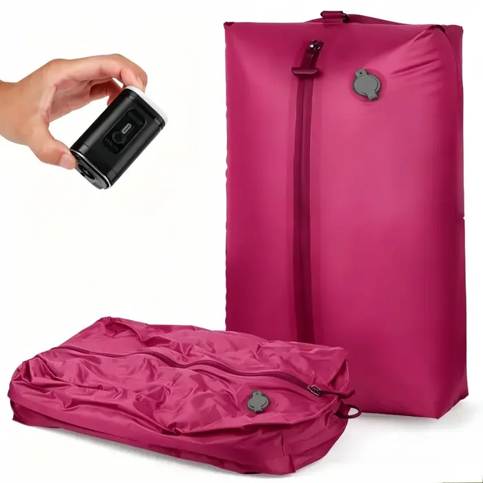 Sacs de compression sous vide portables pour le camping et les voyages