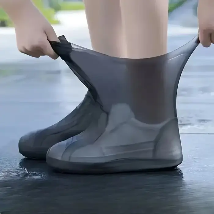 Couvre-chaussures imperméables en silicone pour une utilisation en extérieur
