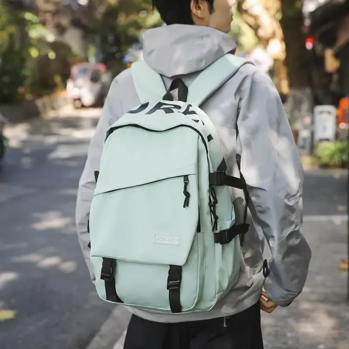 INS sac à dos pour hommes Simple polyvalent grande capacité sac à dos de voyage décontracté pour femmes collège Double sacs à bandoulière en vente