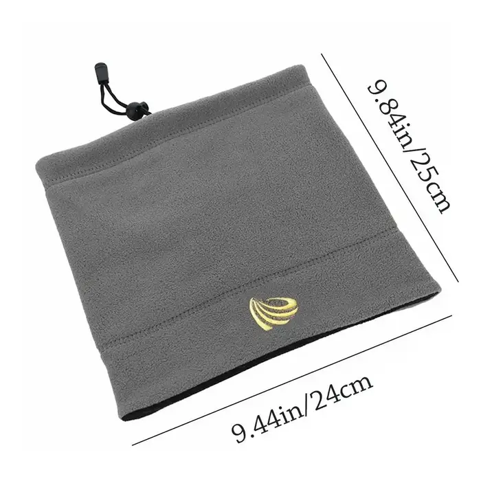 Hiver Camping polaire cou Ski Tube écharpe Snowboard demi-masque couverture faciale pour hommes et femmes en plein air résistant au froid col