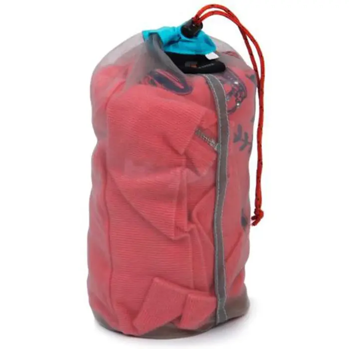 Sacs de couchage en maille de nylon ultralégers, sacs de rangement en maille de nylon ultralégers, sacs à linge en maille pour le voyage et la randonnée