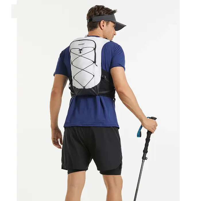 Anmeilu-Sac à dos de course en plein air tout-terrain, sac à eau blanc d'alpinisme, sac de cyclisme,