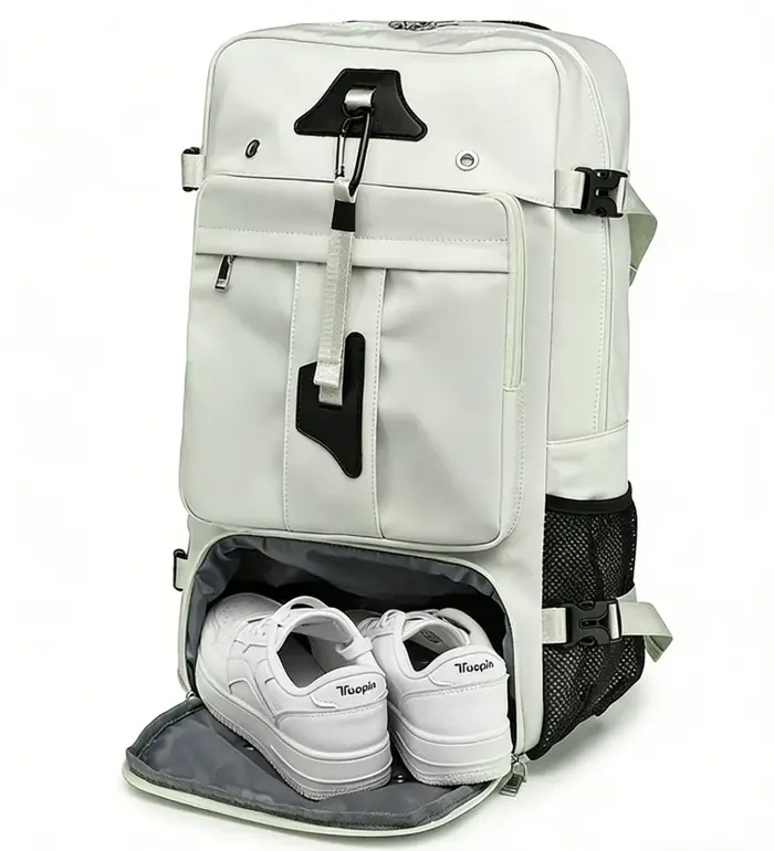 Sac de voyage extérieur 60-80L grande capacité, sac à dos multifonctionnel étanche pour ordinateur portable 18 pouces, sacs de randonnée extérieurs