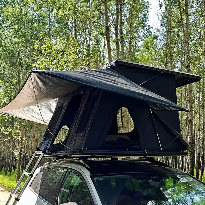 Tente sur le toit extérieure pratique Suv voiture Camping coque rigide