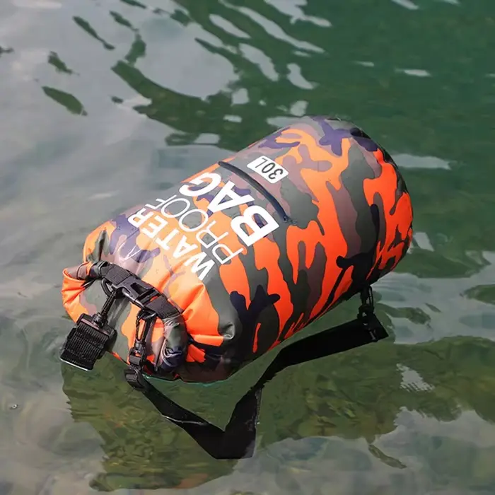 Sac à dos sec de natation en PVC pour femmes et hommes