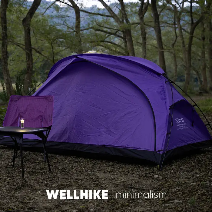 Tente portable de camping WELLHIKE MINIMAL pour une ou deux personnes