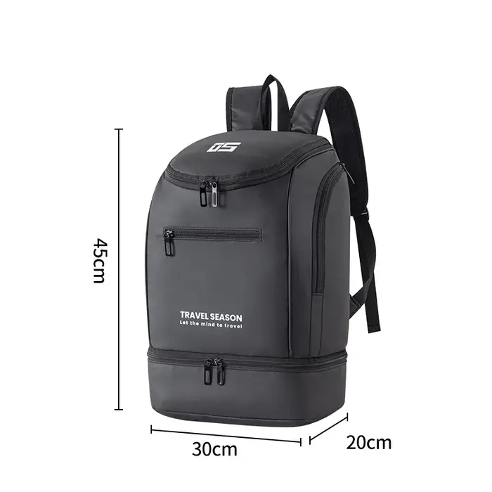 Sac à dos d'escalade en plein air avec poche pour chaussures, raquette de Badminton, sac d'entraînem