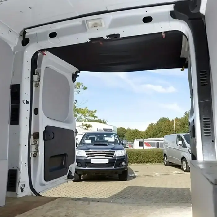 Auvent de porte arrière étanche pour camping-car