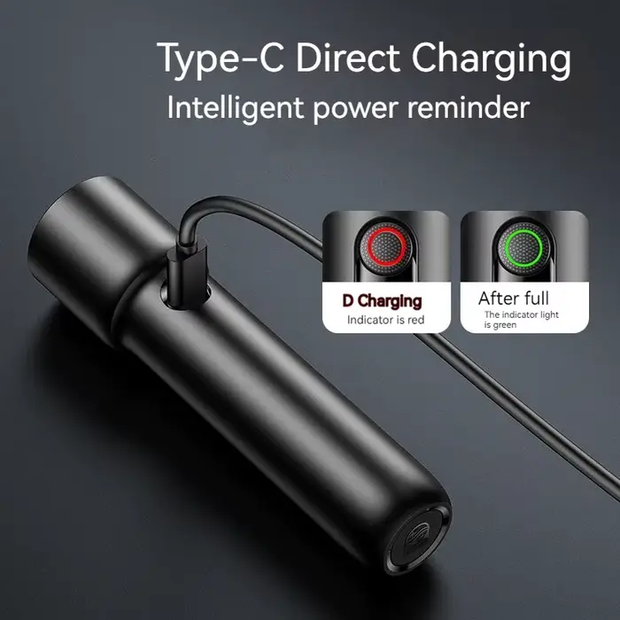 Philips 2024 nouvelle lampe de poche Portable EDC lampes de poche LED rechargeables pour Defensa personnelle auto-défense Camping randonnée