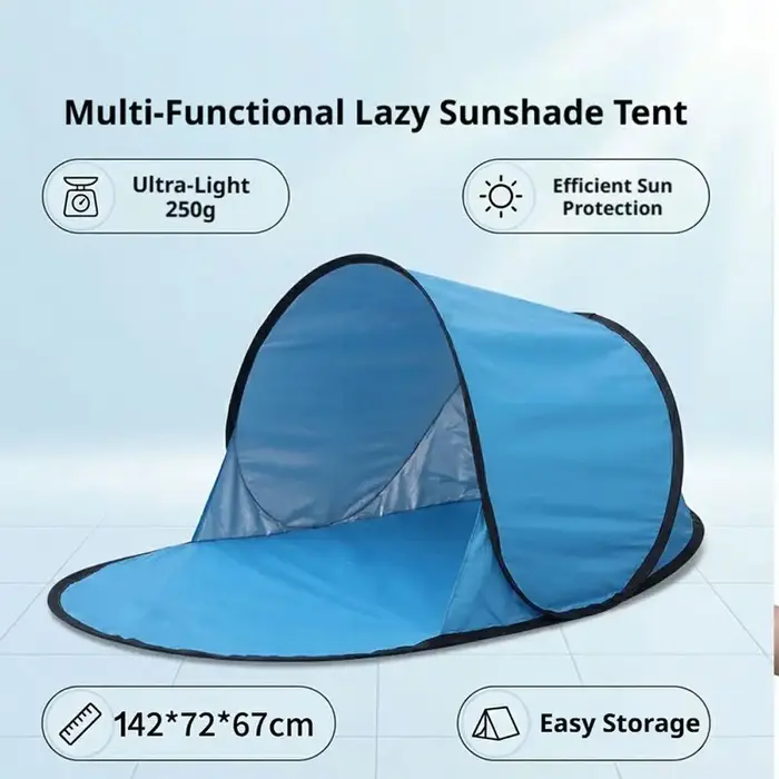 Tente de plage pop-up, protection UV UPF50+