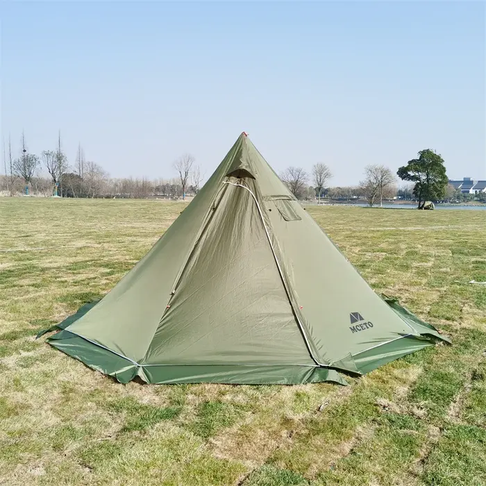Tente chaude Tipi pour 4-6 personnes avec prise de réchaud 400PRO