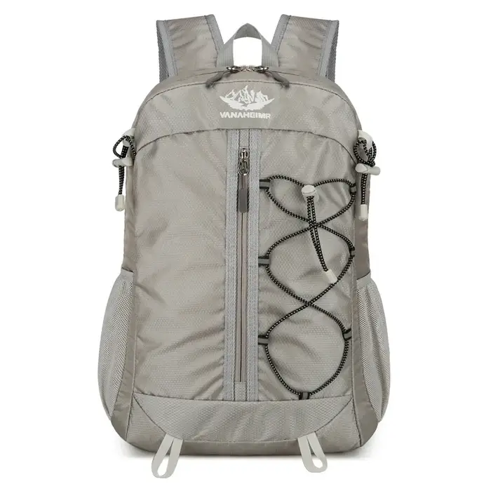 Sac à dos d'extérieur en tissu Oxford, ultraléger, multifonctionnel, décontracté, pliable, grande ca